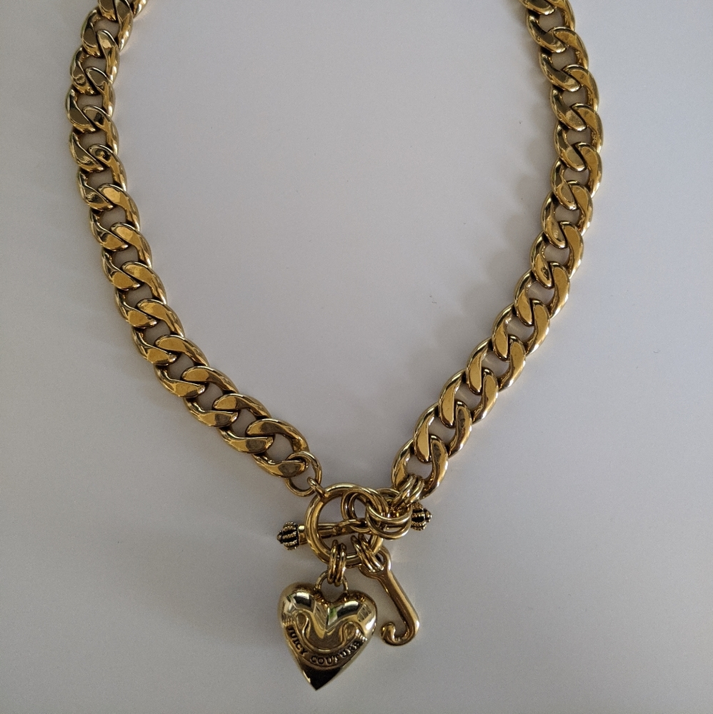 Juicy Couture Gold Chain Necklace